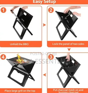 Moclever Foldable Charcoal Grill