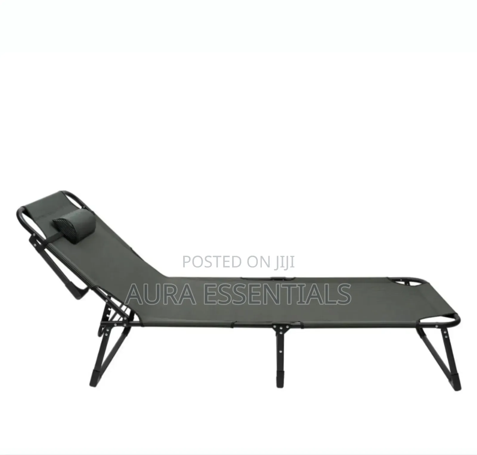 Adjustable Folding Sun Lounger or Camping Bed