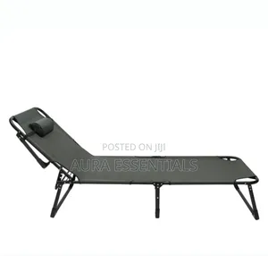 Adjustable Folding Sun Lounger or Camping Bed
