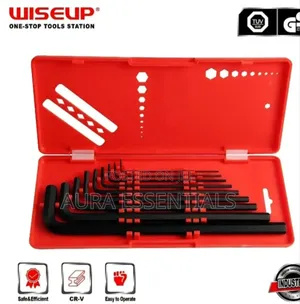 Wiseup 9-piece Hex Key Set(Allen Wrench Set)
