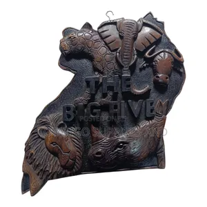 Wooden Artwork- The Big Five