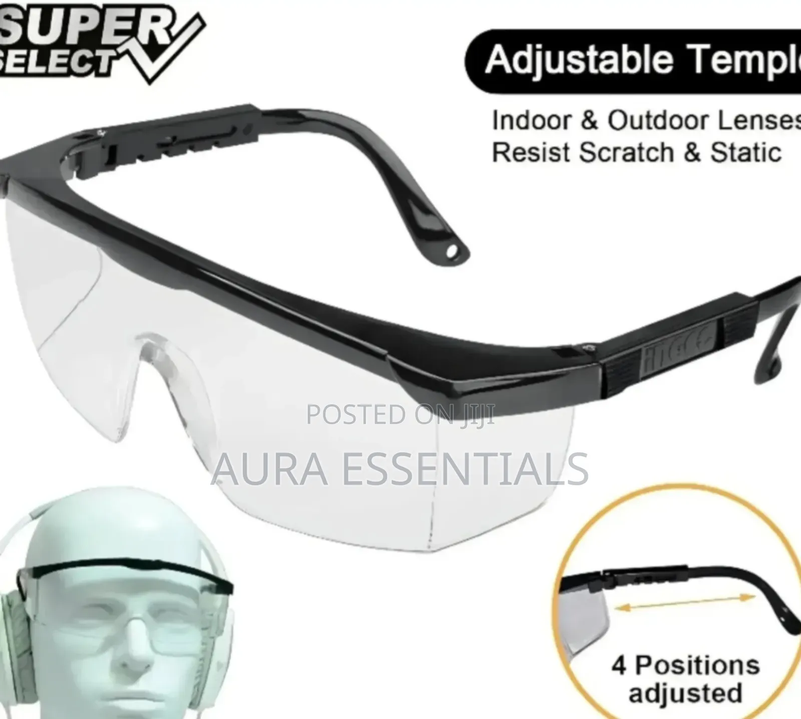 Ingco Safety Goggles, Model Hsg04
