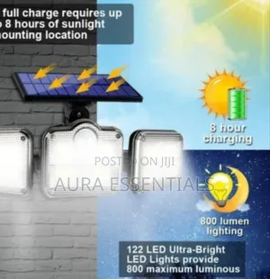 Solar-powered Led Security Floodlight