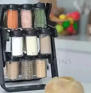 18-jar Rotating Spice Rack