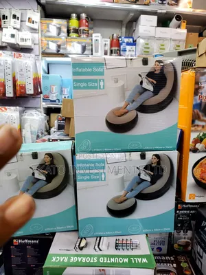 Inflatable Air Sofa With Manual Pump