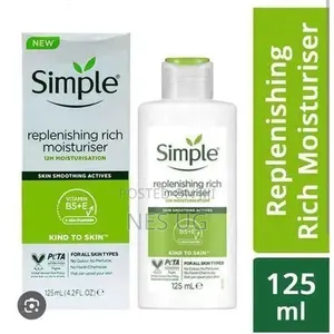 Simple Skin Replenishing Rich Moisturiser Cream -125ml