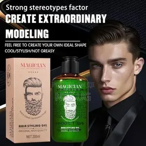 Professional Magician Male Hair Styling Gel for an Elegant Look -200ml