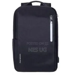 Men's Backpack Female Oxford Cloth Laptop Bag - Black