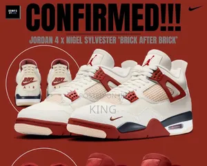 Nigel Sylvester X Air Jordan 4 "Brick After Brick",