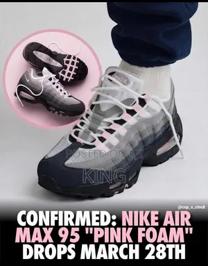 Nike Air Max 95 "Pink Foam" Trainers