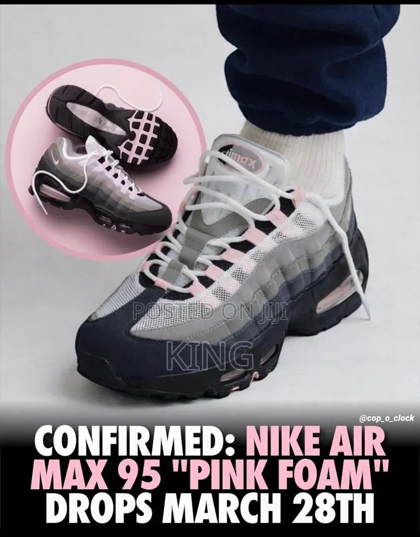 Nike Air Max 95 "Pink Foam" Trainers