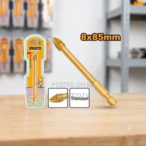 Ingco Tile and Glass Drill Bit Star 8x83 Mm