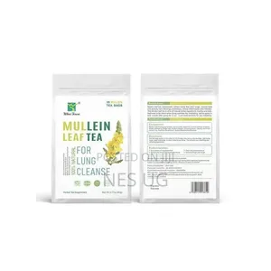 100% Natural Mullein Leaf Tea for Lung Cleanse Detox Tea