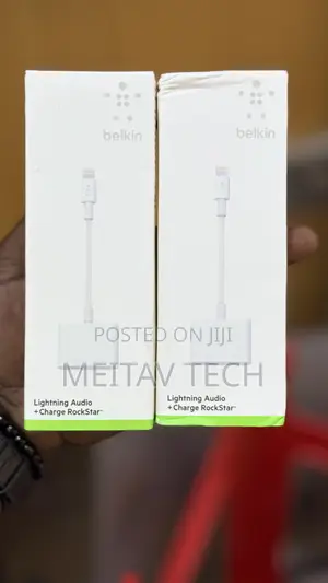 Belkin 3.5mm Audio + Charge Rockstar for iPhones, Audio Cable