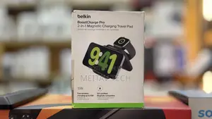 Belkin Boost Charge Pro 2in1 Magnetic Wireless Charging Travel Pad 15w