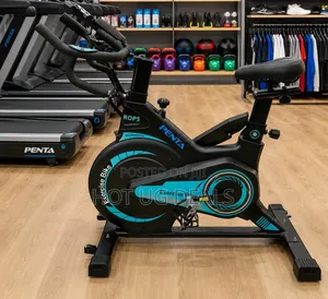 Exercise Bike, Indoor Cycling Bike With Shock Absorption Saddle