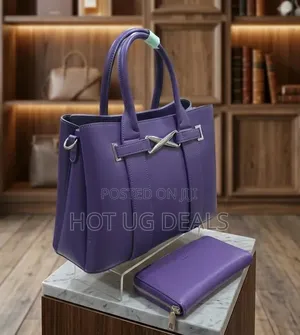 Set of 2pcs Ladies Chrisbella Bags - Multicolor