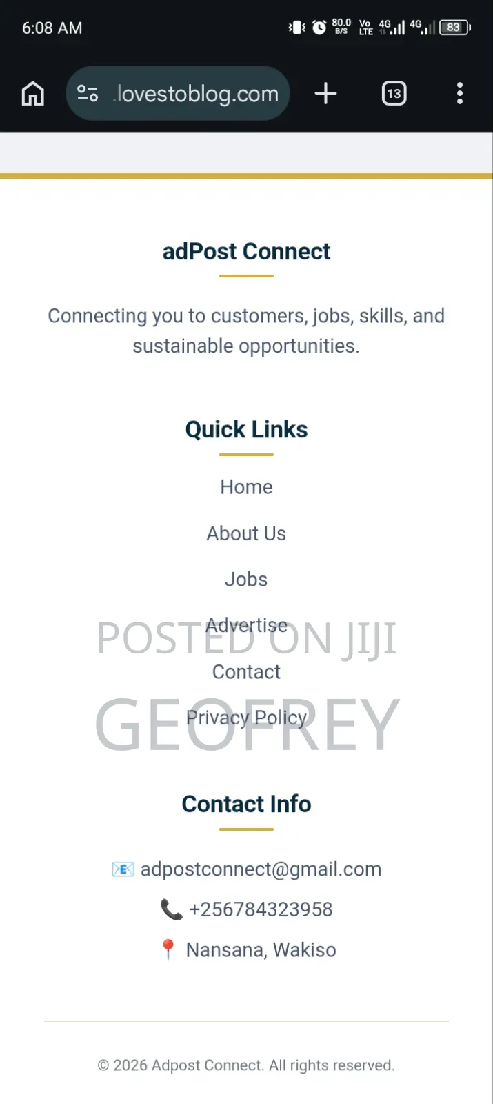 Website for Sale
