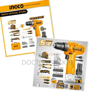 Ingco Hkthp10891 89-Piece Tool Set.