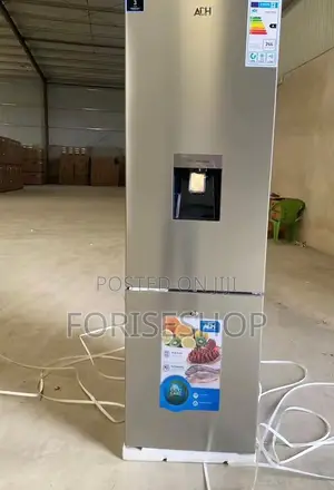 Adh 368 Litres Double Door Fridge With Bottom Freezer