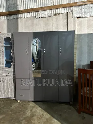 Modern Wardrobe in Grey