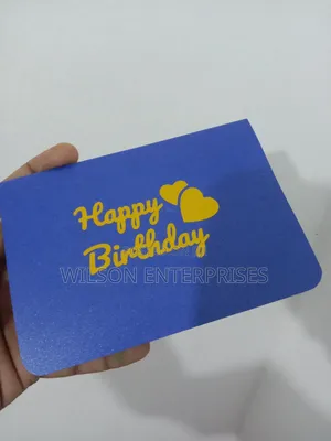 Handmade 3d Pop-Up Birthday Cake (H) Greeting Card