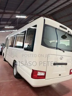 Toyota Coaster 2024 White