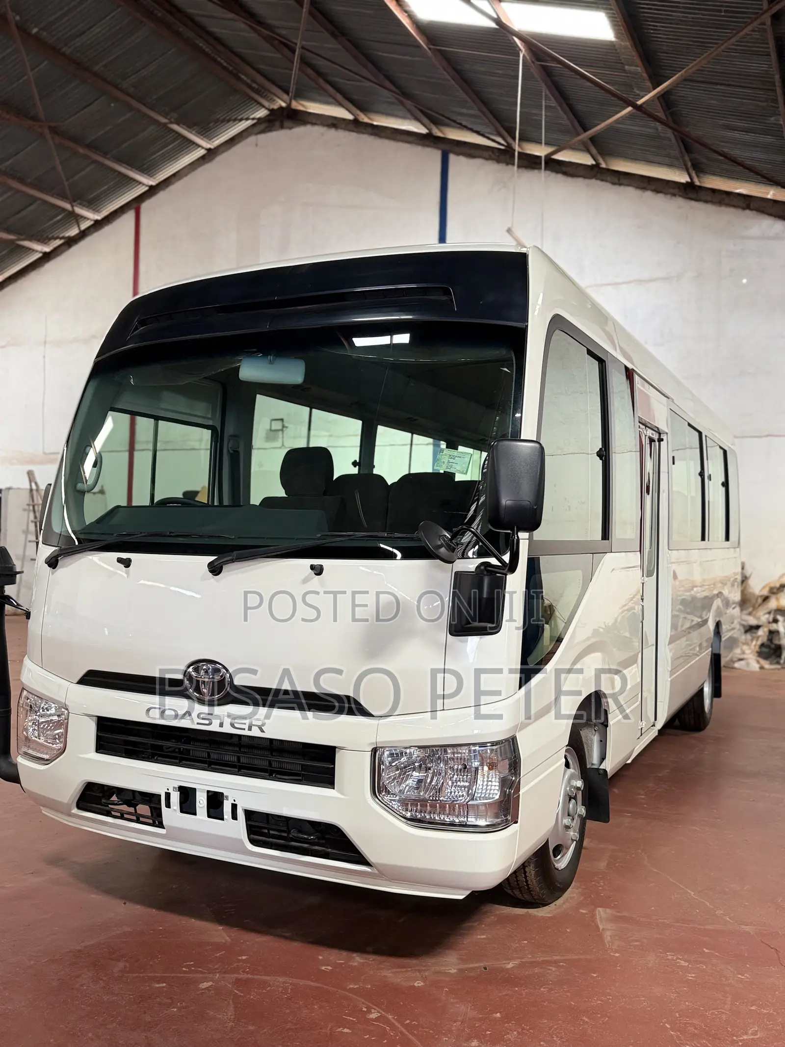 Toyota Coaster 2024 White