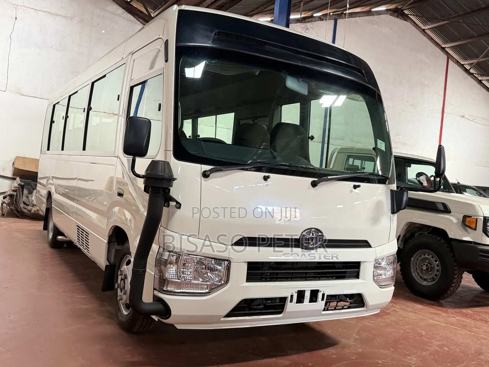 Toyota Coaster 2024 White