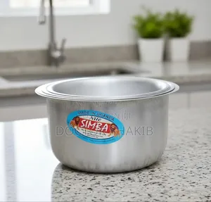 4pcs Set of Saucepans With Round Bottom - Silver