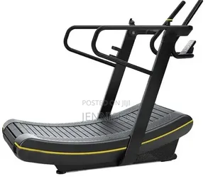 Non-Motorized, Self-Powered Curved Treadmill