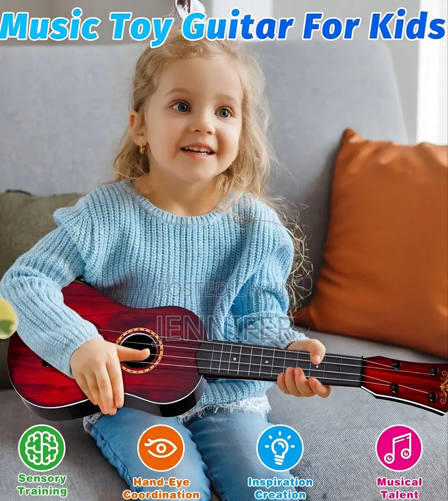 Kids 4 Strings Mini Guitar