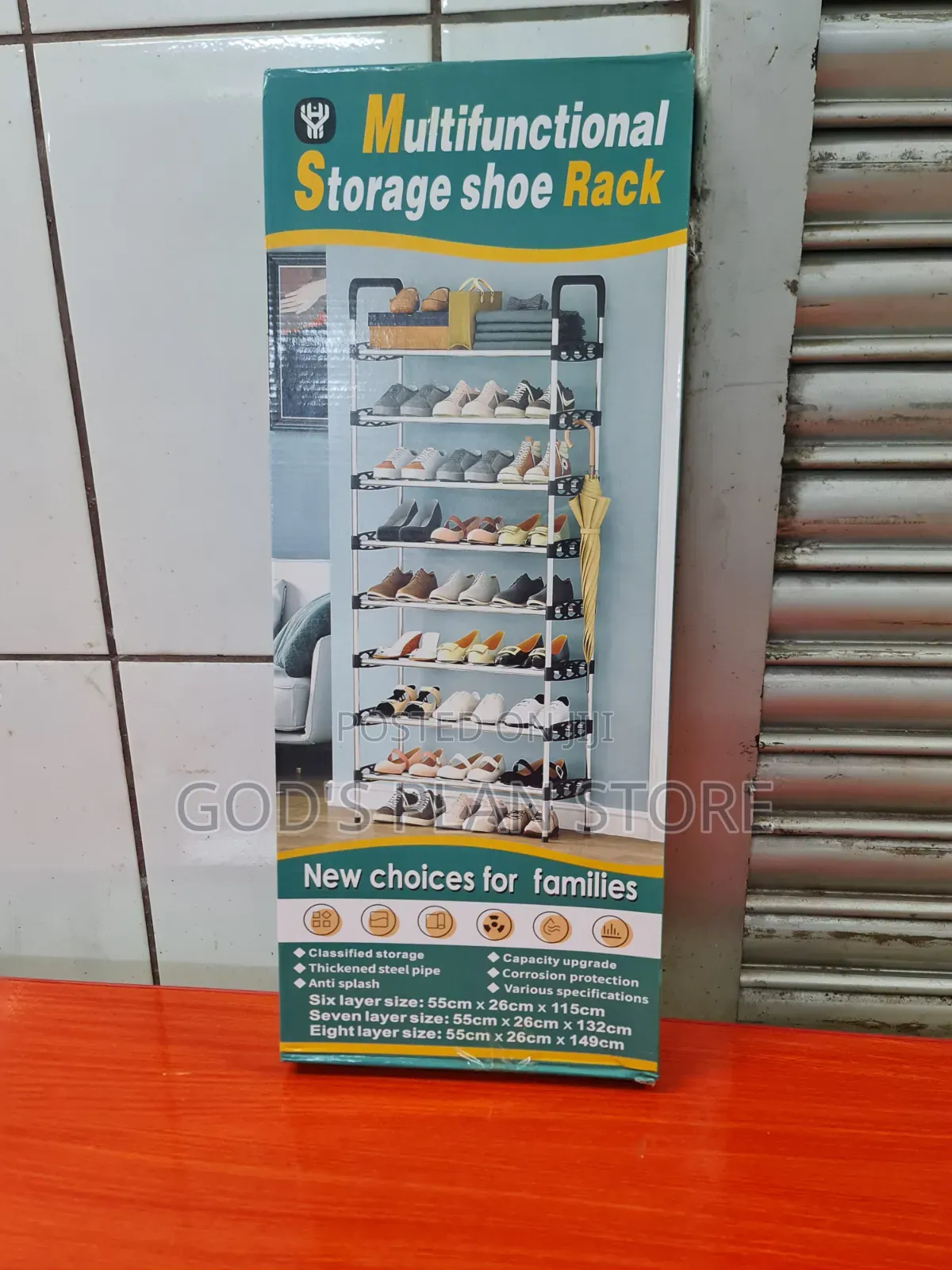 Minimalist Style Multi Layers Plastic Shoes Rack Plastic Shoe Rack