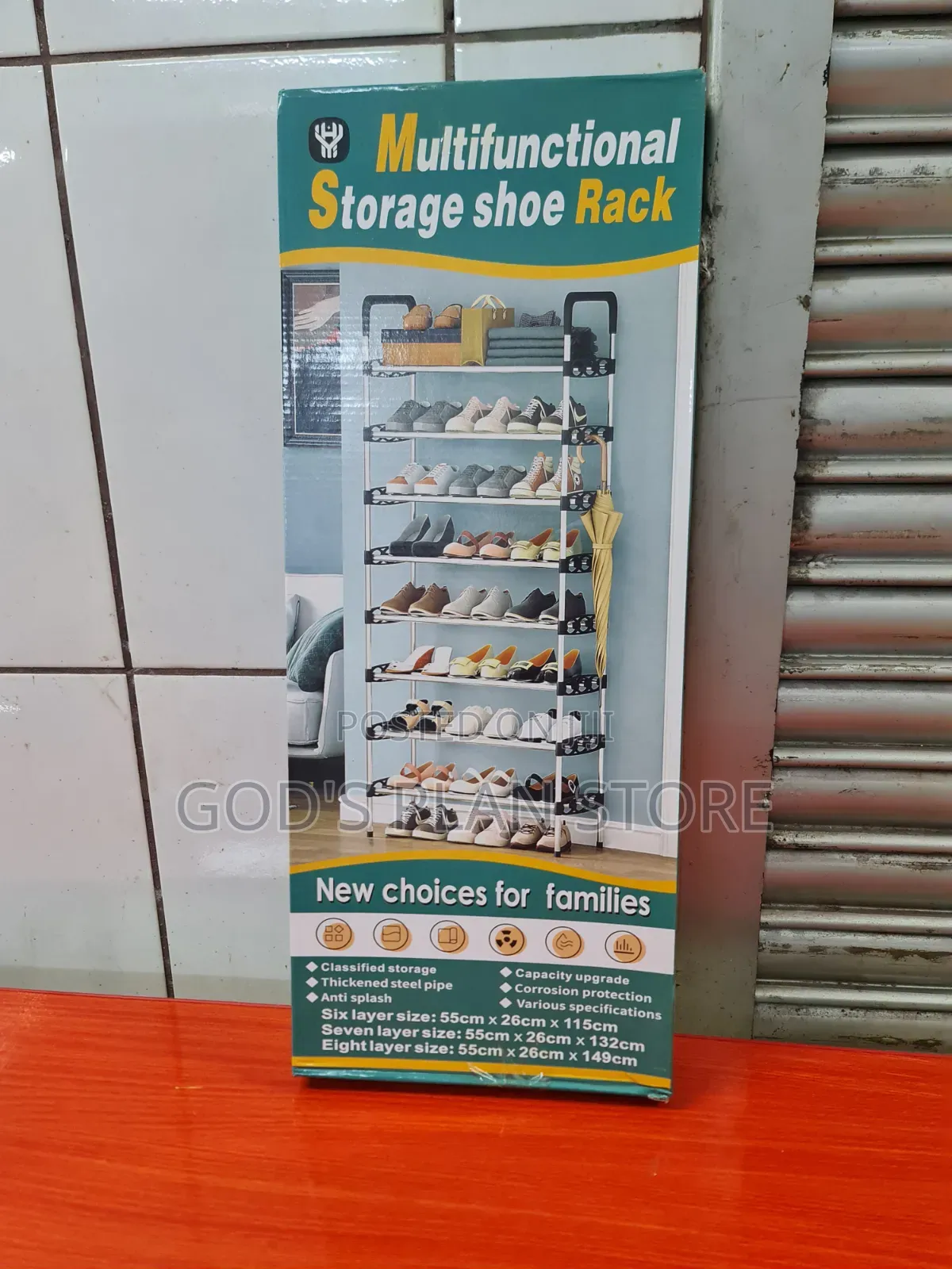 Minimalist Style Multi Layers Plastic Shoes Rack Plastic Shoe Rack