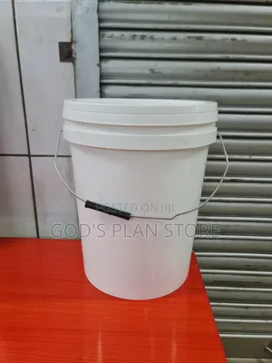 Multiple Locks Plastic Empty Paint Buckets 20litres