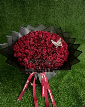 Red Bouquet of Flowers