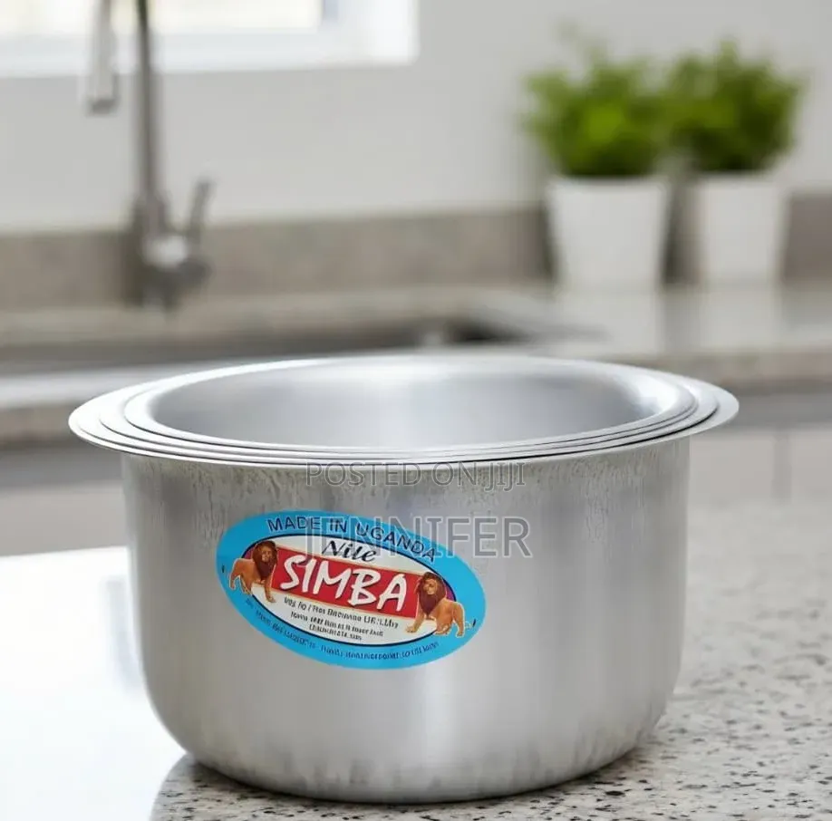 8 Pieces Set of Saucepans With Round Bottom - Silver