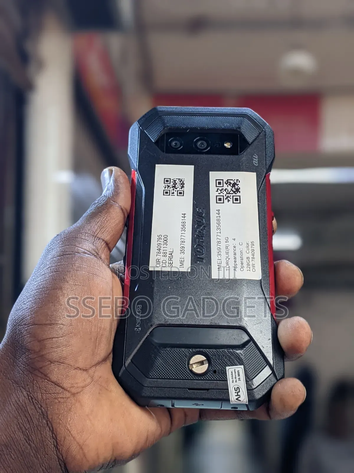 Kyocera Torque 5G 128 GB Red