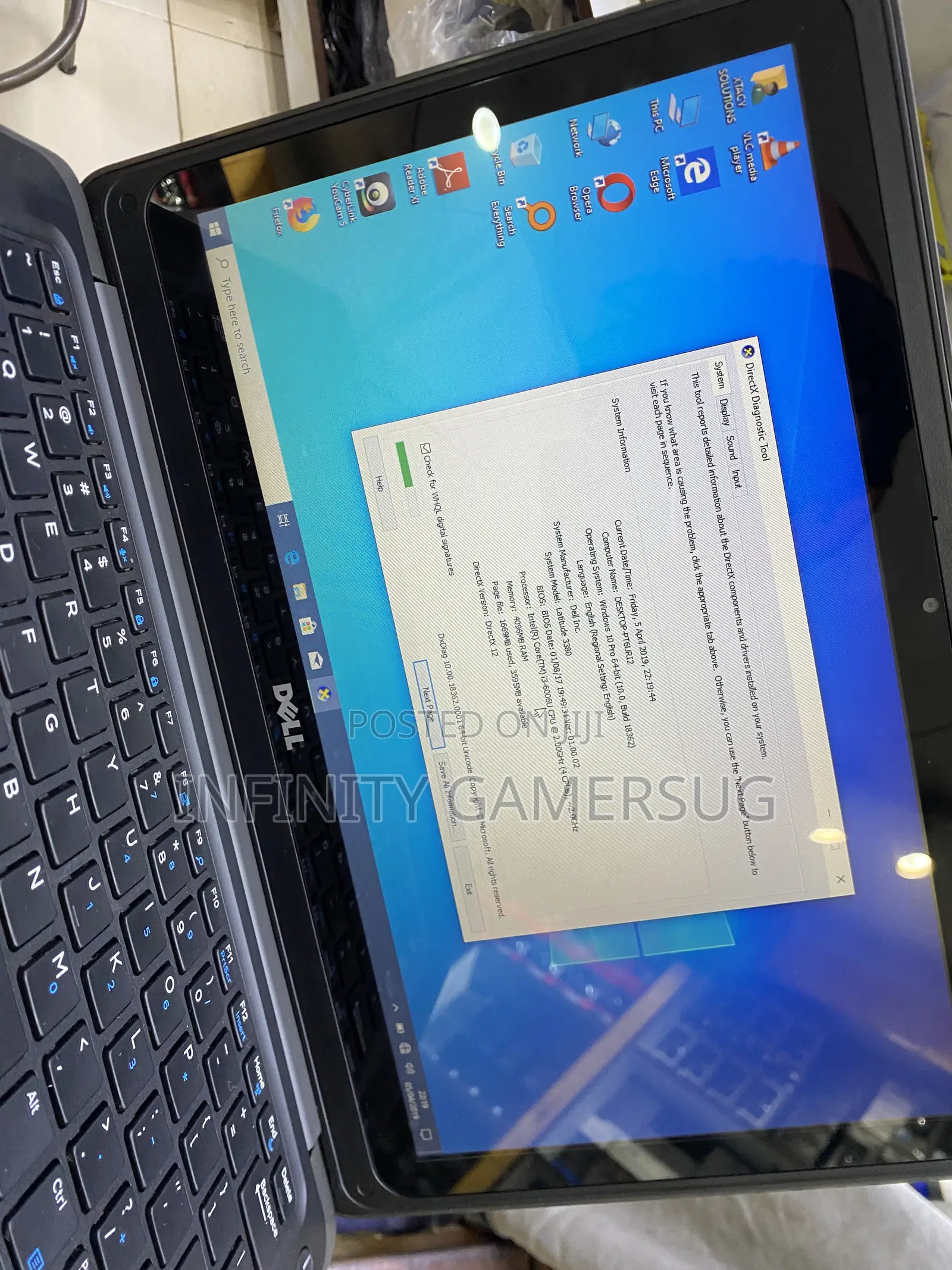 Laptop Dell Latitude 13 3380 4GB Intel Core i3 SSD 128GB