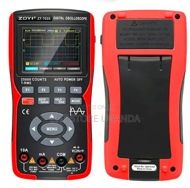 Zoyi Zt-703s 3-in-1 Oscilloscope Multimeter