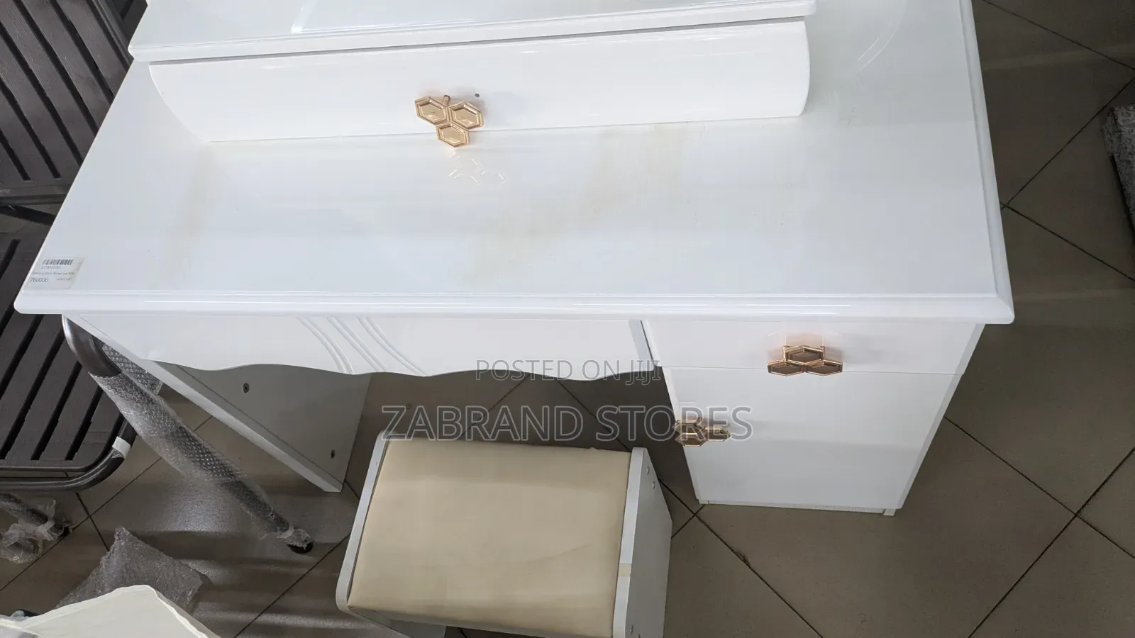 Dressing Mirror, Chair Table Set
