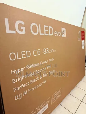 The New Lg 83" Oled Evo C6 2026 Model Tv