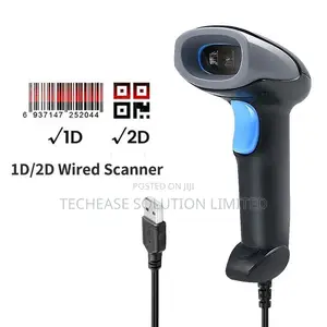 USB Barcode Scanner – High-Speed 1d/2d Barcode Qr Code Reader