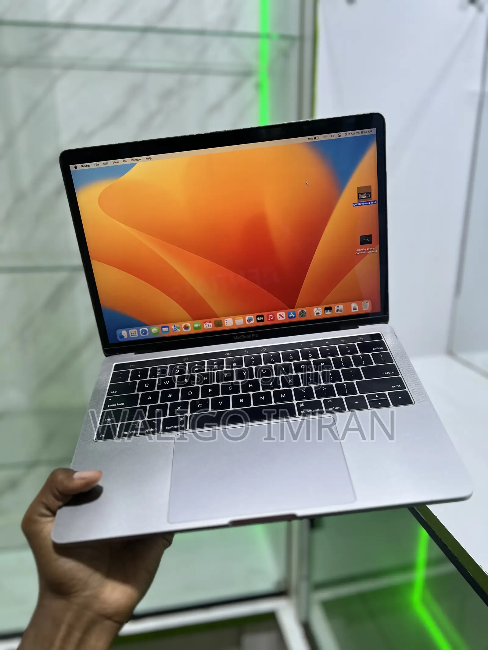 Laptop Apple MacBook Pro 2019 16GB Intel Core i7 SSD 512GB