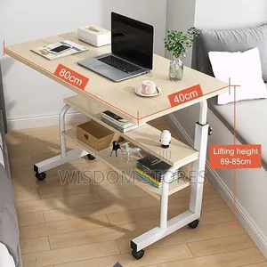 Mobile, Height-Adjustable Laptop Desk