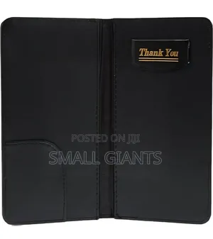 Elegant Leather Bill Folder