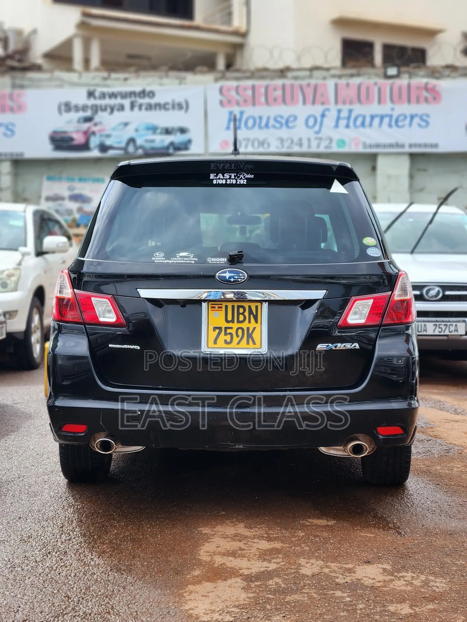 Subaru Exiga 2009 Black