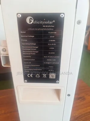 2.56kwh 24v Lithium Battery