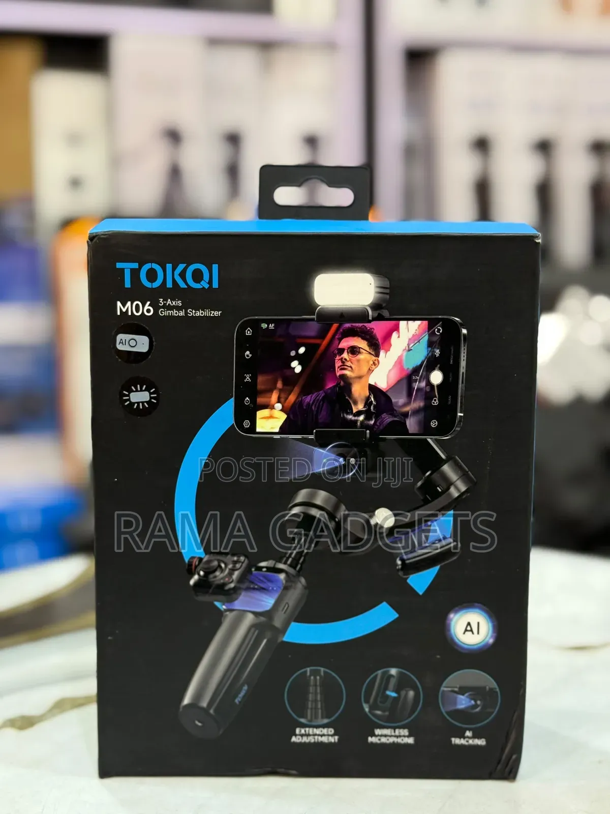 Tokqi M06 3-Axis Gimbal Stabilizer,