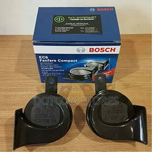 12v Bosch Ec6 Fanfare Compact Electric Car Horn Set